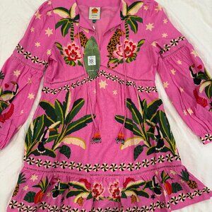 Farm Rio Pink Dress Size M NWT